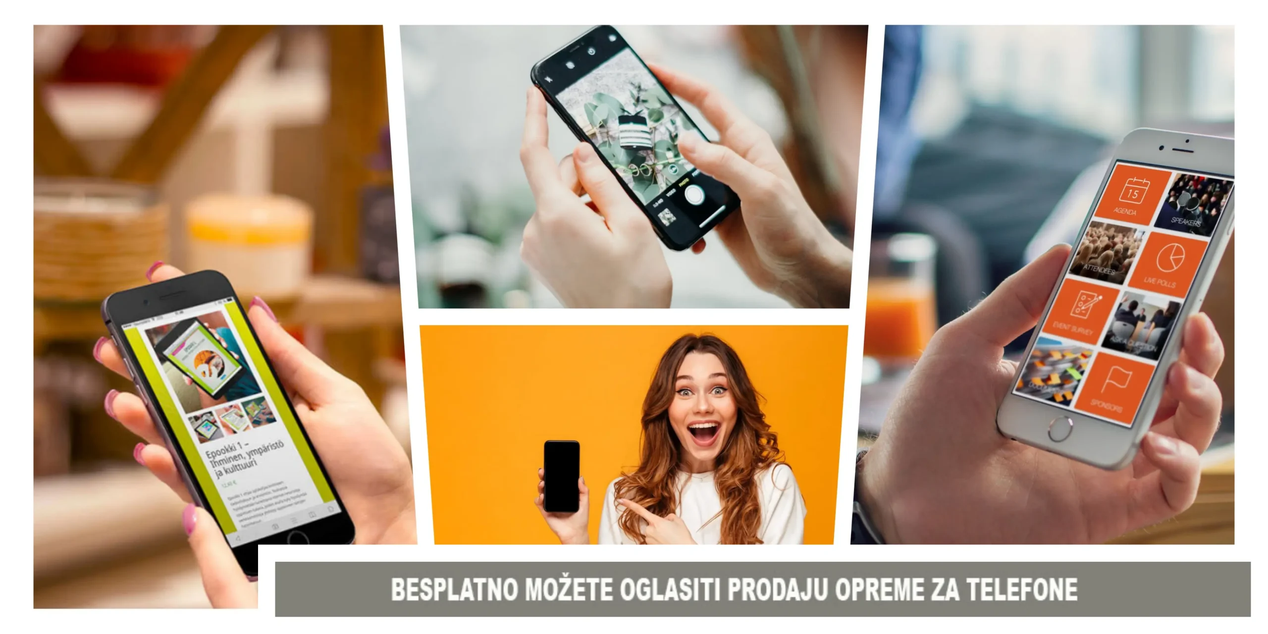 TELEFONI NA DOHVAT RUKE - OGLASI ZA MOBILNE I OPREMU