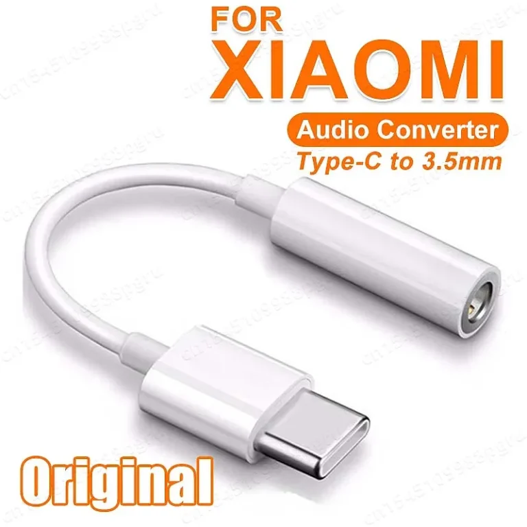 Originalni tip C na 3,5 mm Aux adapter za Xiaomi Mi 12 11 Type-C 3,5 mm priključak za slušalice audio kabel POCO X5 Pro Redmi Note 9 10 11 – PUNJAČ ZA MOBILNI